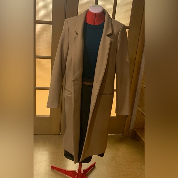 Soft-brushed oversized coat - Picture 6 of 6